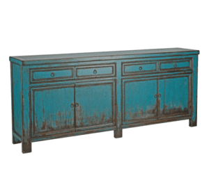 Libbit 4Dwr 4Dr Sideboard Antique Blue