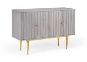 Delphine Cabinet - Gray