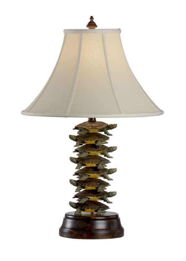 Tiered Turtles Lamp