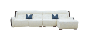 6028 LEATHER SECTIONAL