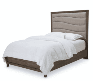 DEL MAR SOUND Eastern King Panel Bed W/Fabric Insert