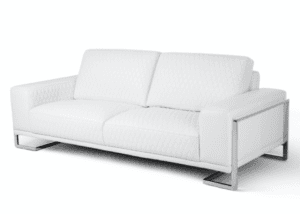 MIA BELLA Gianna Sofa Stainless Steel