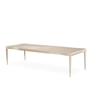 MALIBU CREST  4 Leg Rectangular Dining Table (2 X 24 Leaves)