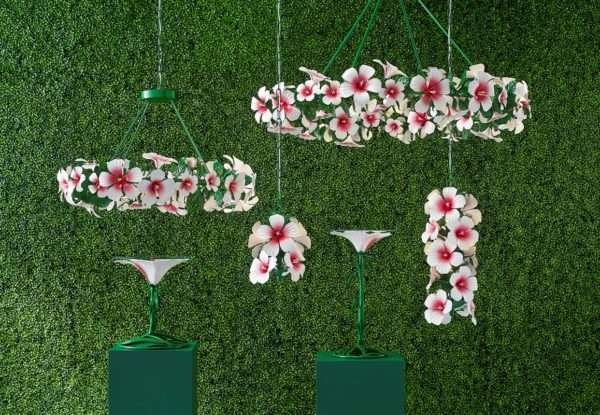 Hibiscus Large Chandelier - Image 5
