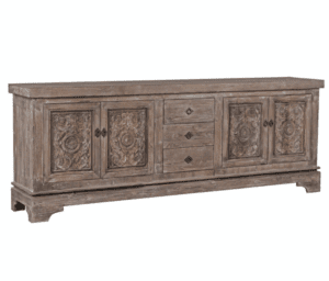 Amita 3Dwr 4Dr Sideboard Brown Stone