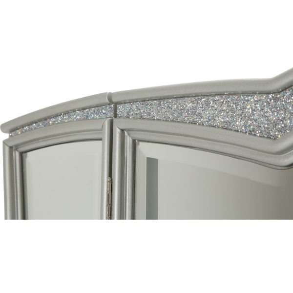 MELROSE PLAZA  Vanity Desk & Mirror - Image 4