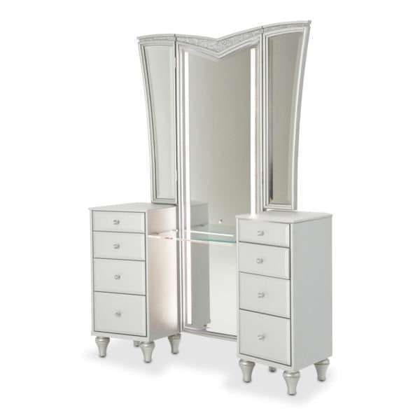 MELROSE PLAZA  Vanity Desk & Mirror