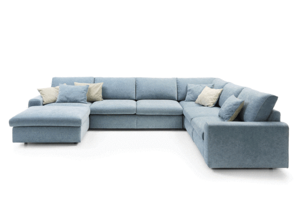 Karato Sectional w/Bed and Storage