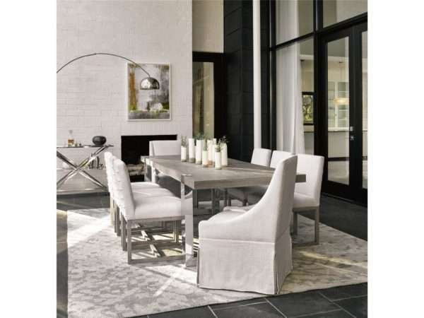 TOWNSEND CASTERED DINING CHAIR - Image 3