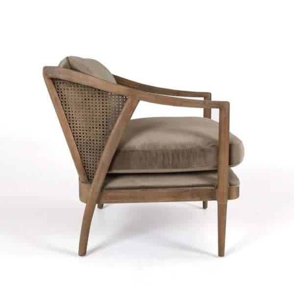 Cody Accent Chair Taupe - Image 3