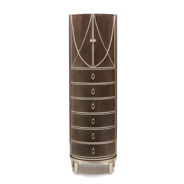 VILLA CHERIE - HAZELNUT  Swivel Chiffonier Lingerie Chest