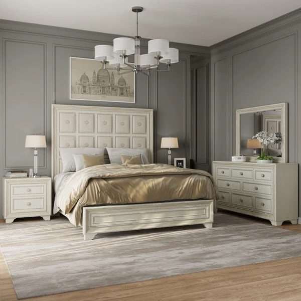 Camila King Upholstered Bed - Image 3