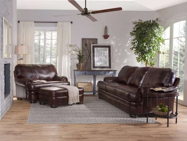 3620L MAYO LEATHER SOFA - Image 2