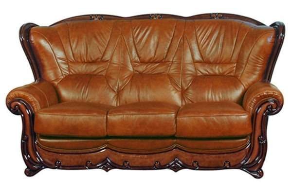 ESF 100 ITALIAN LEATHER SOFA