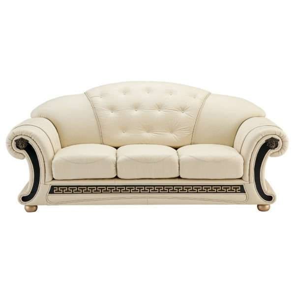 Apolo Leather Sofa (4 Color Options)