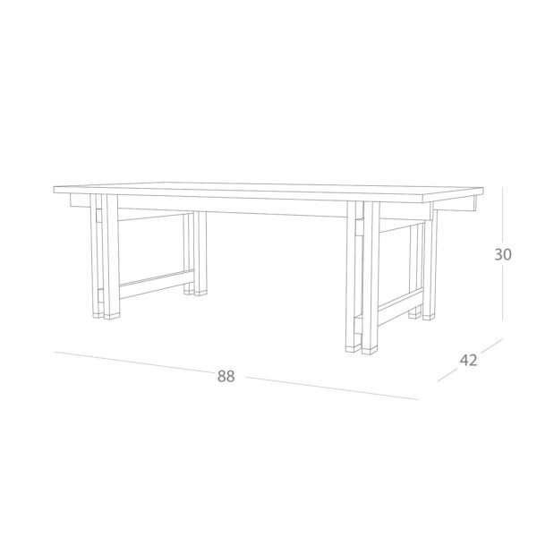 Banco Dining Table - Image 9