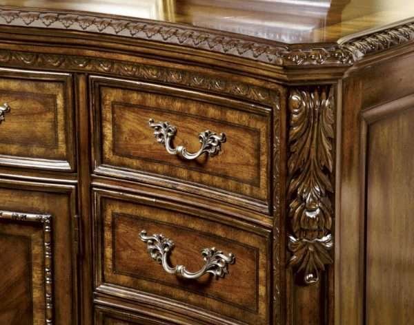 Old World Drawer Dresser - Image 3
