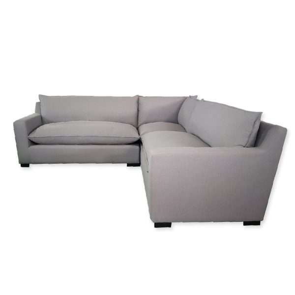 Colby 3 pcs Sectional (3 Fabric Options) - Image 3