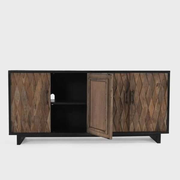 Anton 4Dr Sideboard Dark - Image 3
