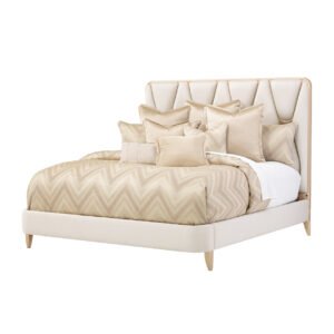 La Rachelle Upholstered Panel Bed, Queen