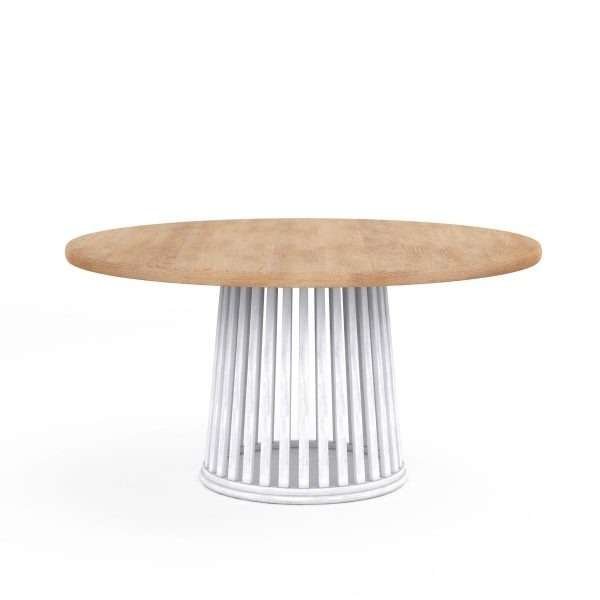 POST ROUND DINING TABLE