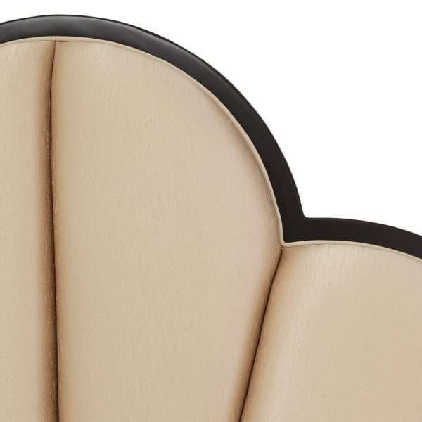 MALIBU CREST CROTCH MAHOGANY  King Scalloped Panel Bed - Image 5