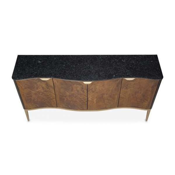 MALIBU CREST CROTCH MAHOGANY  Sideboard - Image 4