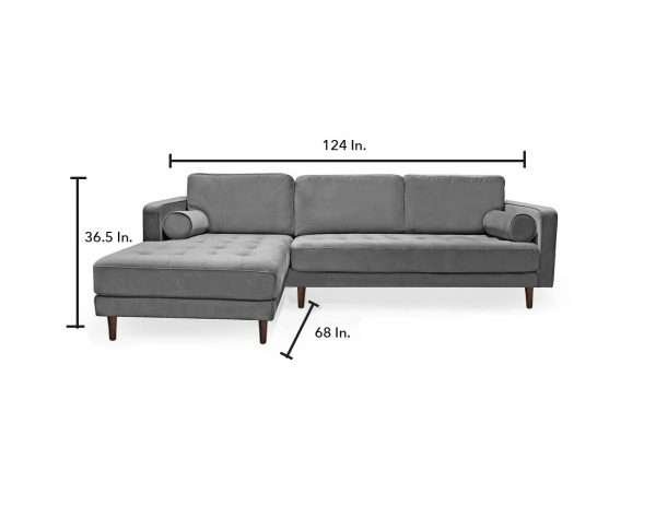 ROMA SECTIONAL (3 FABRIC OPTIONS) - Image 2