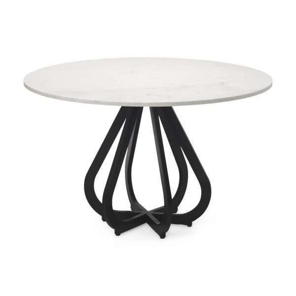 Laurent 48" Round Table (2 Base options) - Image 2