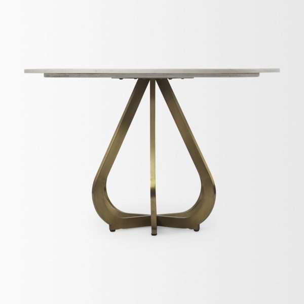 Laurent 48" Round Table (2 Base options) - Image 4