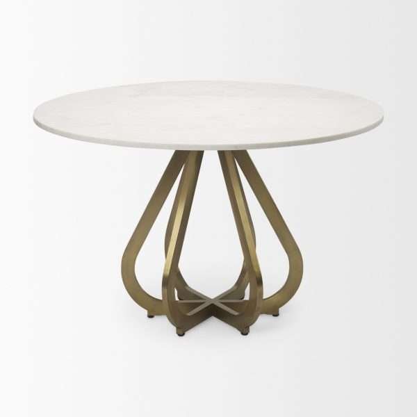 Laurent 48" Round Table (2 Base options) - Image 3