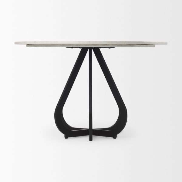 Laurent 48" Round Table (2 Base options) - Image 5