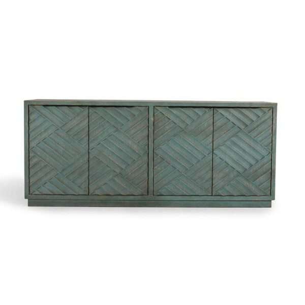 Mateo 4Dr Sideboard Antique Blue