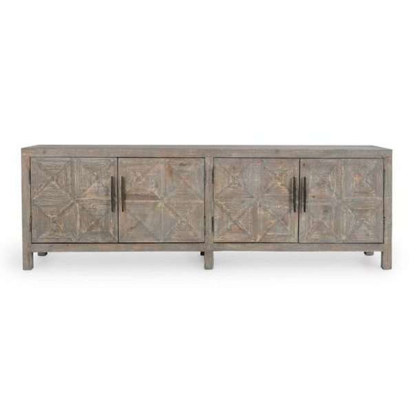 Elani 4Dr Sideboard Antique Blue