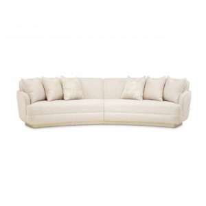 AURORA Sectional Sofa Linen 2 Pc