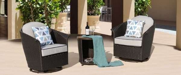 Wheeler 3-Piece Wicker Balcony Set - Image 7