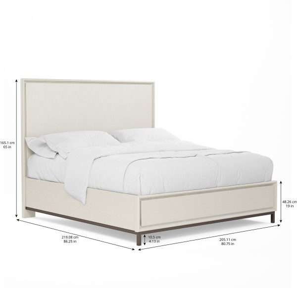 BLANC KING PANEL BED - Image 6