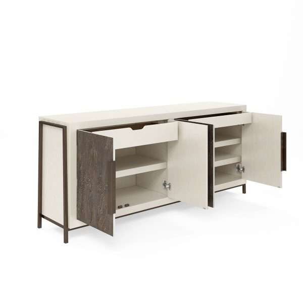 BLANC CREDENZA 4 DOOR - Image 3