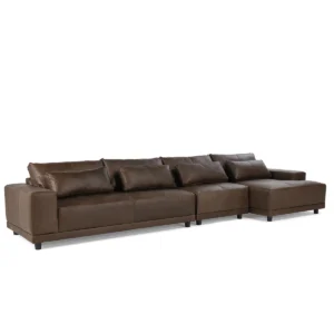 Hauser Sectional w/RAF Chaise Espresso MX