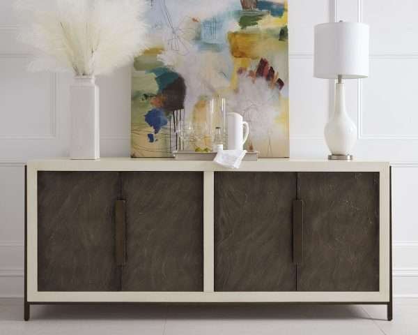 BLANC CREDENZA 4 DOOR - Image 4