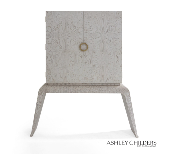 BAXTER BAR CABINET-WHITE