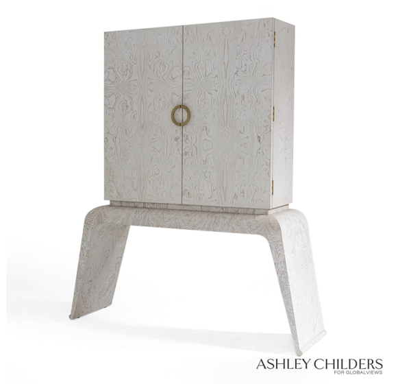 BAXTER BAR CABINET-WHITE - Image 2