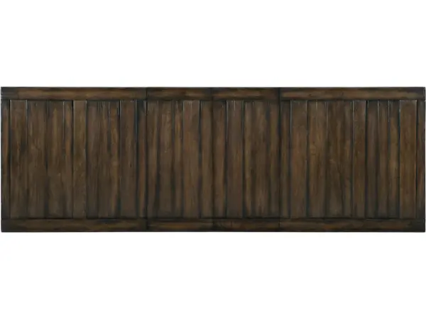 Roslyn County Trestle Dining Table w/2 21in leaves - Image 2