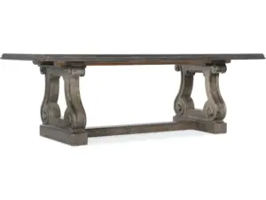 Woodlands Rectangle Dining Table w/ 2-22in Leaves