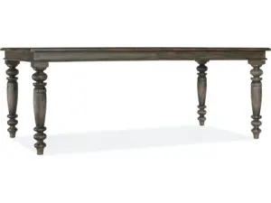 Traditions Rectangle Dining Table with Two 22-inch leaves