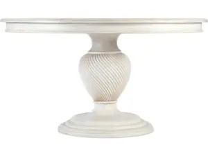 Traditions 54in Round Dining Table with One 20-inch Leaf