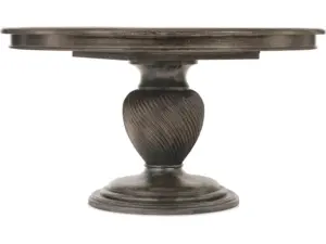 Traditions 54in Round Dining Table with One 20-inch Leaf