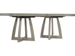 Affinity 78in Rectangle Pedestal Dining Table w/2-18in Leaves