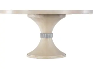 Nouveau Chic Round Pedestal Dining Table