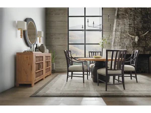 Big Sky Round Dining Table - Image 4